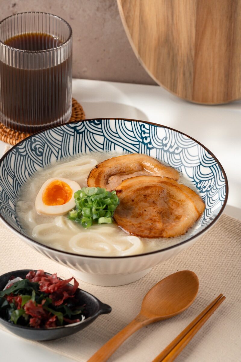 GOR' 炙叉燒雞白湯烏龍麵